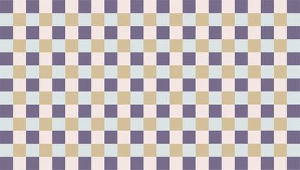 Gingham wallpaper with pastel backgrounds adds a subtle yet stylish touch to any modern interior design.
