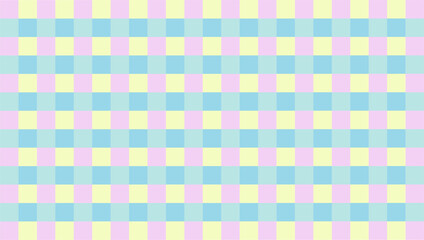 Gingham wallpaper in soft pastel colors gives your room inviting backgrounds that add warmth and elegance.
