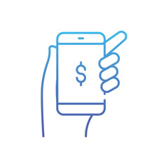 Mobile Payment Vector icon