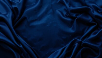 Fototapeta premium Deep Blue Silk Drape