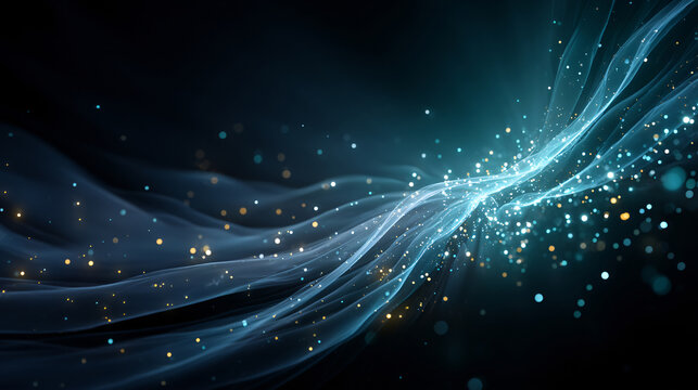 Futuristic Curved Vector Background Design