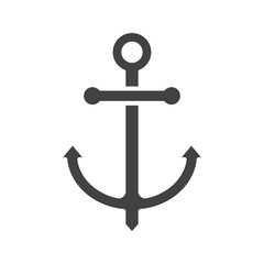 Anchor icon vector image. Suitable for mobile apps, web apps and print media.