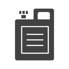 Canister icon vector image. Suitable for mobile apps, web apps and print media.