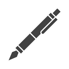 Fototapeta premium Pen icon vector image. Suitable for mobile apps, web apps and print media.
