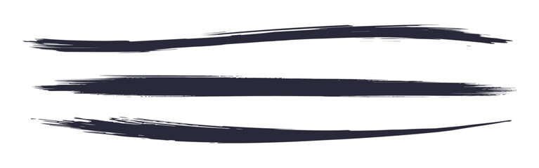 Obraz premium Hand-Painted Wave Texture with Brush Stroke Feel