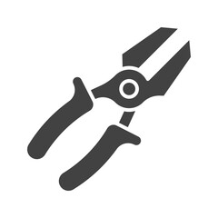 Pliers icon vector image. Suitable for mobile apps, web apps and print media.