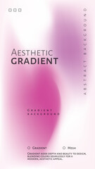 Soft Colored Blurred Gradient Effect with Gradient Background