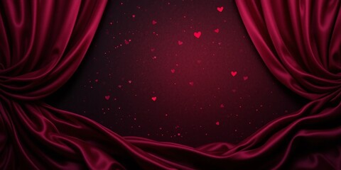 Crimson Curtain Reveal