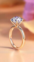 Diamond Ring Closeup