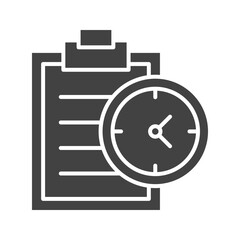 Time Management icon vector image. Suitable for mobile apps, web apps and print media.