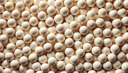 White Chocolate Balls wallpaper desktop background.