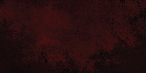 Weathered Grunge Wall in Red Tones for Artistic Design

