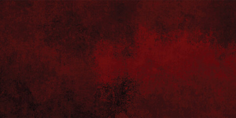 High Contrast Wall in Red and Black with Grunge Elements

