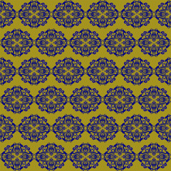 seamless damask pattern Fabric pattern 