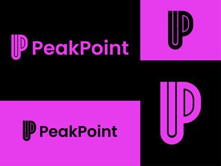 LOGO Design. latter P logo design. company logo design