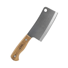 Meat Cleaver Icon with Wide Blade With Square Top