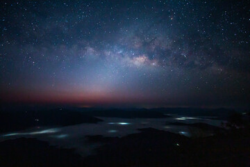 The Milky Way and the stars surrounding it are truly beautiful.