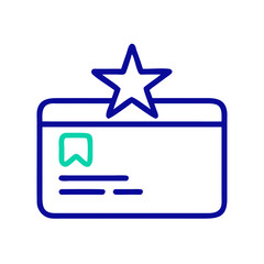Bookmark and Star: Digital Content and Favorite Icon