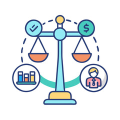 Balance between money, quality, and service is essential