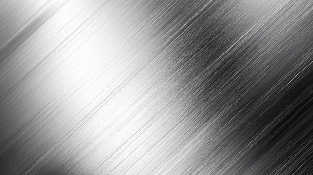 Abstract silver metallic texture with brushed patterns and streaks creating a modern and sleek visual effect suitable for backgrounds and graphic design projects