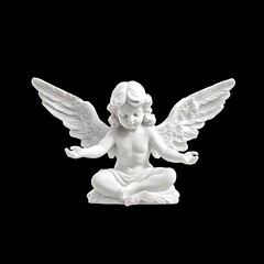 Cherubic Angel Statue