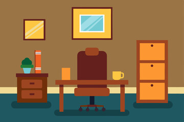 executive-office-room-with-leather-chair