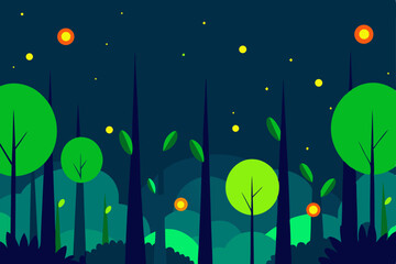 fireflies-of-a-technicolor-forest