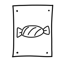 set of fruit and vegetable vector icons with line icons