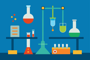 laboratory glassware and test tubes