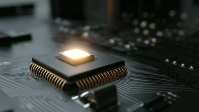 1_Deep Learning Processor on Minimal Motherboard Layout