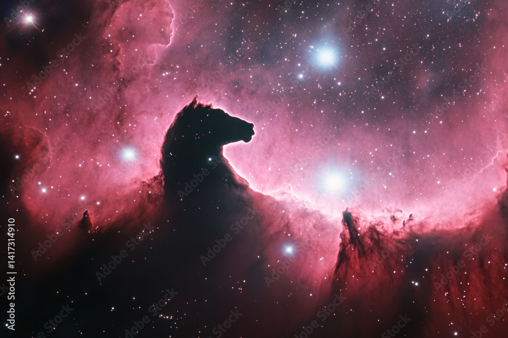 Canvas Prints calm space nebula visuals
