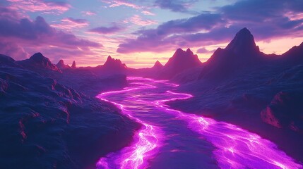 neon lights abstract background 