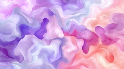 Obraz premium A vibrant abstract swirl of pastel hues.