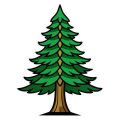  Elegant Australian Pine Tree Vector Illustration