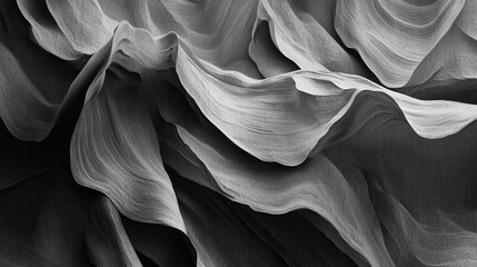 Dramatic Antelope Canyon Sandstone Curves Abstract Art