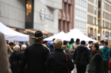 city ​​street urban landscape bokeh background