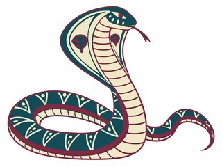 Fototapeta premium Shesha – Multi-Headed Serpent from Hindu Mythology