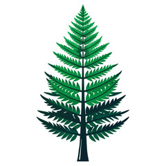  Charming Fern Pine Tree Artwork