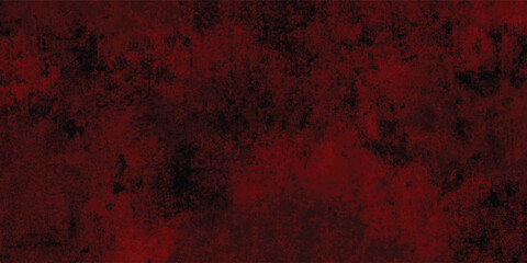Dramatic Wall Texture in Red with Charcoal Grunge Layers

