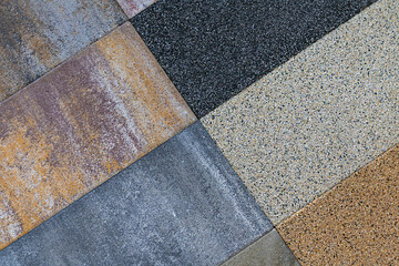 Grain industrial material texture pattern on a floor