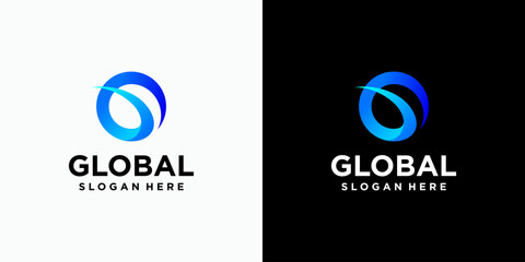 G initial letter vector logo design with modern, simple, clean and abstract style. Icon for business, cargo, shipping and personal branding.