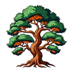  Artistic Juniper Tree Illustration