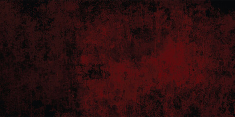 Textured Red Wall Background with Burned and Faded Finish

