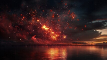 Fototapeta premium Fireworks at Night