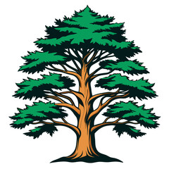 Obraz premium Impressive Illustration of Monterey Cypress