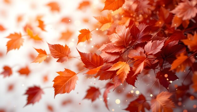 Vibrant Autumn Leaves A Stunning Display of Fall Foliage and Colors