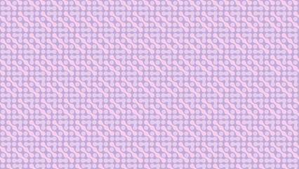 seamless pattern with smooth metaballs purple