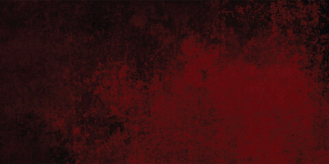 Horror Themed Red and Black Background with Dirty Texture

