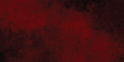 Dark Grunge Wall with Red Tones and Grungy Texture Overlay

