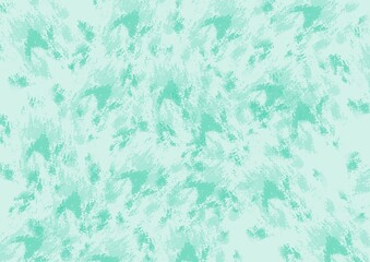 Mint green abstract background with soft textured brush strokes. Artistic and fresh design, ideal for creative projects, wallpapers, packaging, and modern digital artwork. Light and calming pattern.